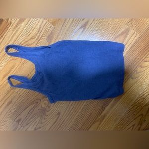 Blue tank top